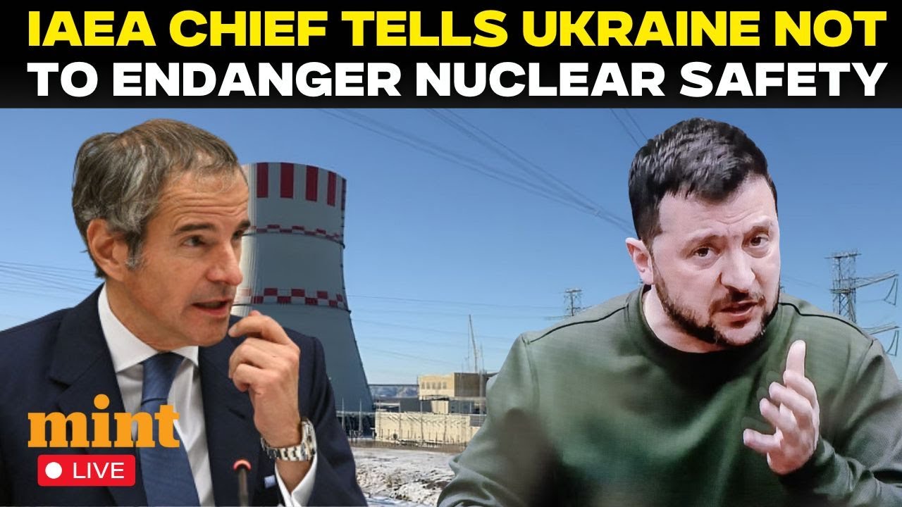 Live: IAEA Chief Says That Repeated Drone Strikes On Russian Nuclear Facilities Could Cause Disaster