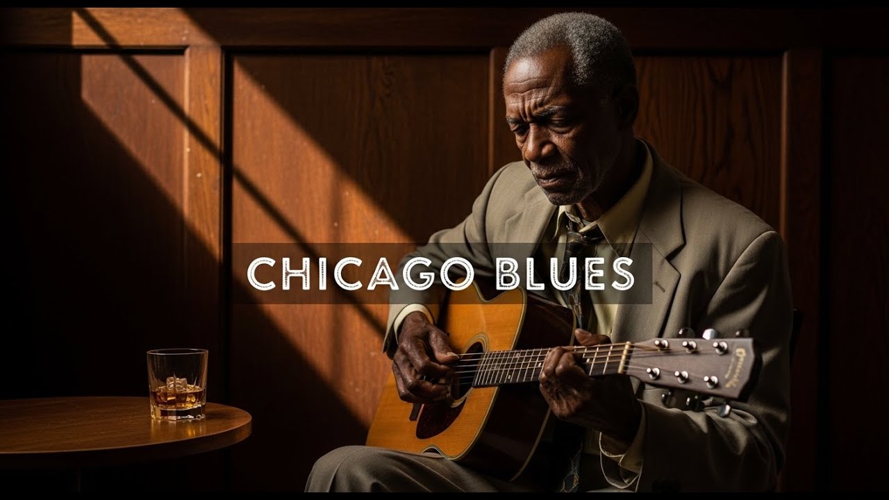 Chicago Blues – Nonstop Slow Blues Lonely Soul Mood