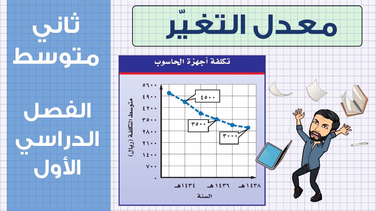 معدل التغير