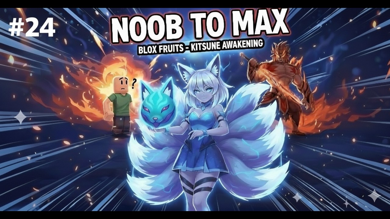 Wir spielen Roblox Bloxfruit aber wir erreichen das maximale Level mit einer Frucht [Kitsune1900]#24