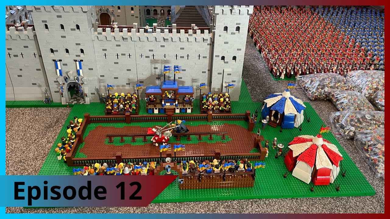 Lego Castle - Added the Jousting tournament.