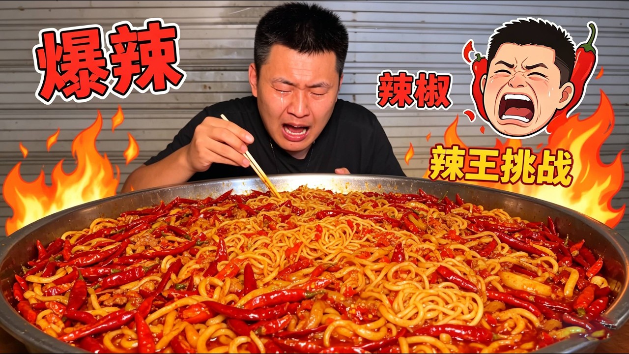 巡辣之旅～挑战成都最辣鲜椒面 加7倍辣是什么体验#无辣不欢#吃辣挑战#成都美食