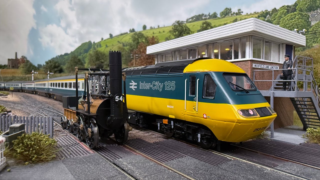Celebrating 200 years of train travel at WLJ with the Hornby Locomotion no.1, with outtakes! 
