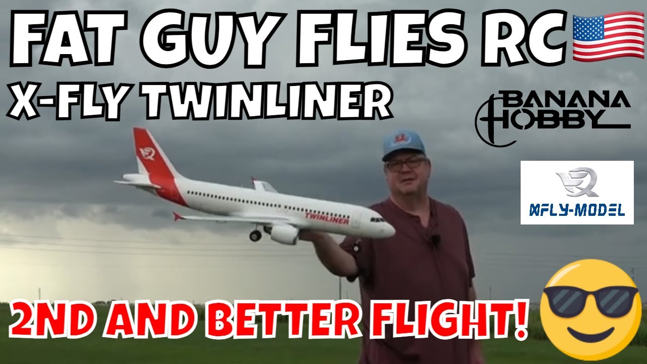 X-FLY TWINLINER 40MM TWIN 2ND AND BETTER FLIGHT by FGFRC#aviation #rc