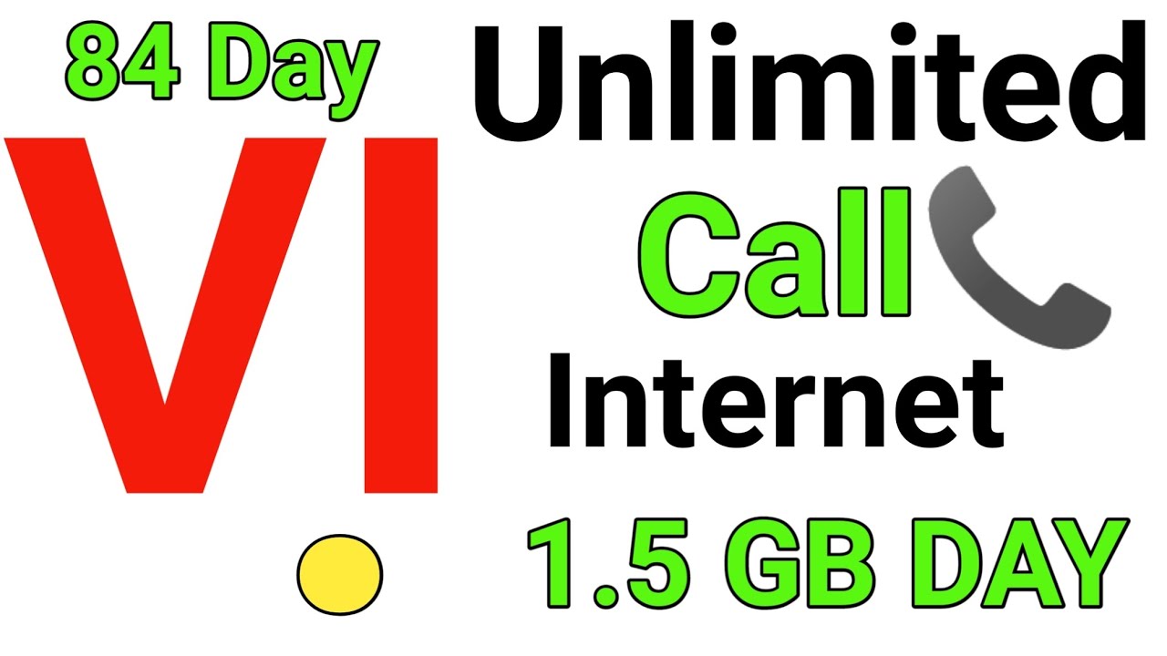 VI 719 plan details in hindi 1.5 GB day unlimted call vi