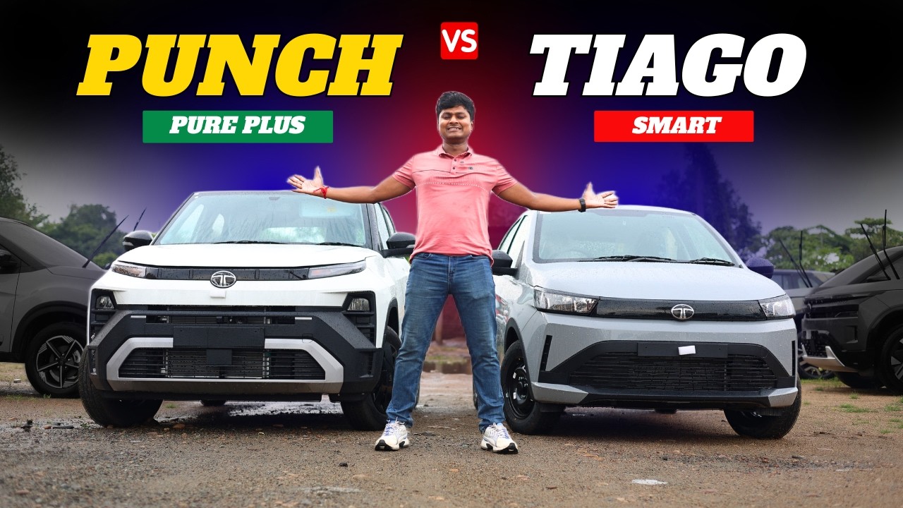 New Tata PUNCH vs TIAGO comparison 🔥