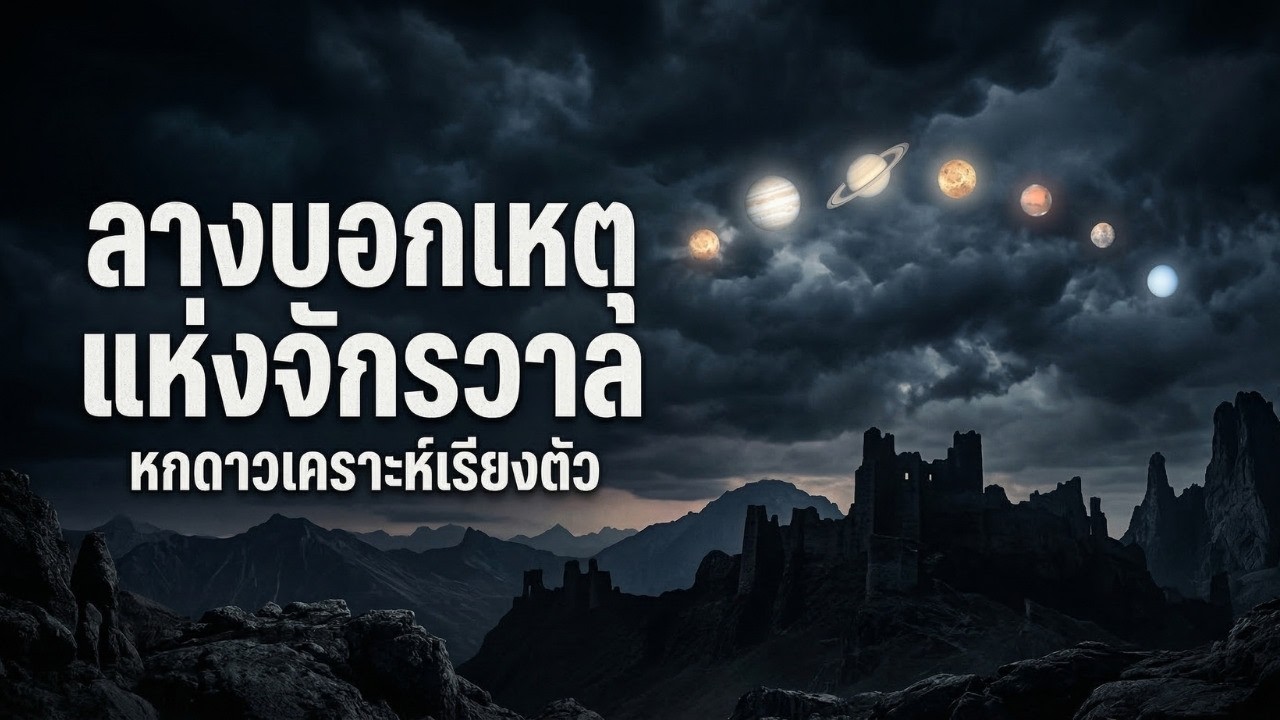 6 ดาวเคราะห์เรียงตัวกันทีไร เรื่องใหญ่ทุกที!