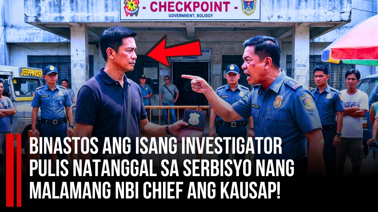 BINASTOS ANG ISANG INVESTIGATOR—PULIS NATANGGAL SA SERBISYO NANG MALAMANG NBI CHIEF ANG KAUSAP!