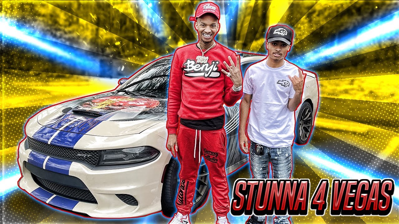 RAPPER STUNNA 4 VEGAS SLID THE HELLCAT! *TALKS MEETING DA BABY, FIRST CHECK, & MORE*