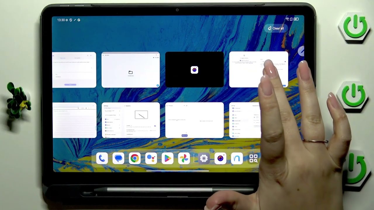 LENOVO Tab K11E에서 Google 계정 추가·삭제 방법