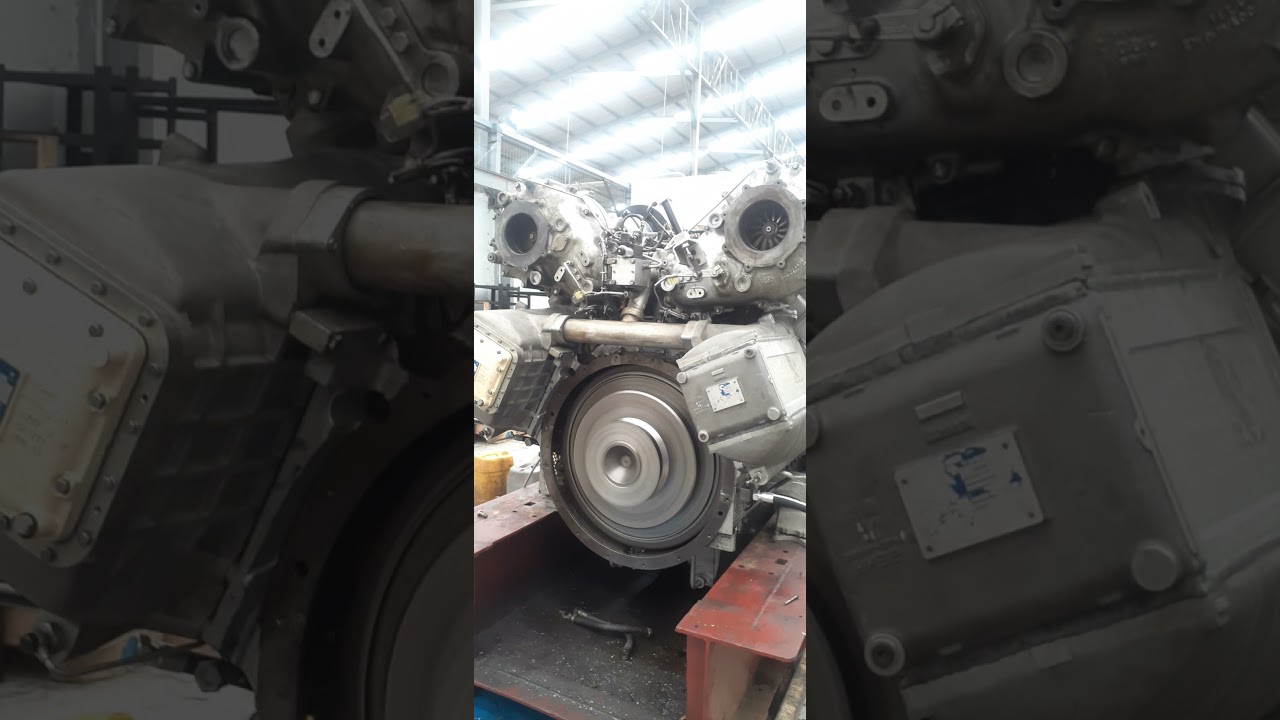 MTU 16V4000 M70 START UP MDEC #rollsroyce #mtu #mechanic #ship #diesel #mechanical #technician #tech