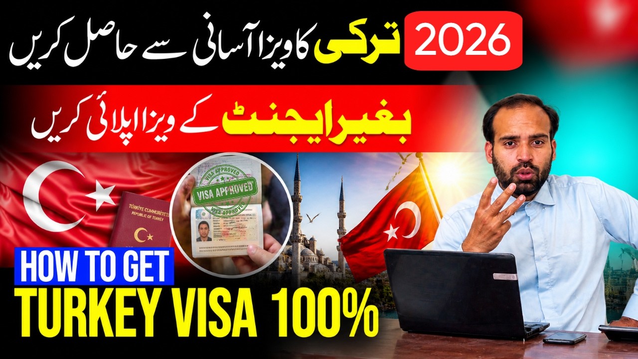 Turkey Visit Visa for Pakistan 2026 | How to apply Turkey visa Complete Process, Fees & Requirements
