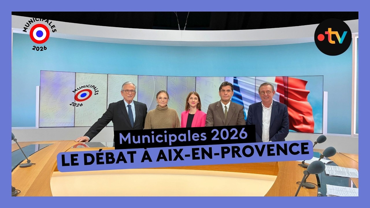 Municipales à Aix-en-Provence : mobilité, logement, sécurité, les candidats débattent