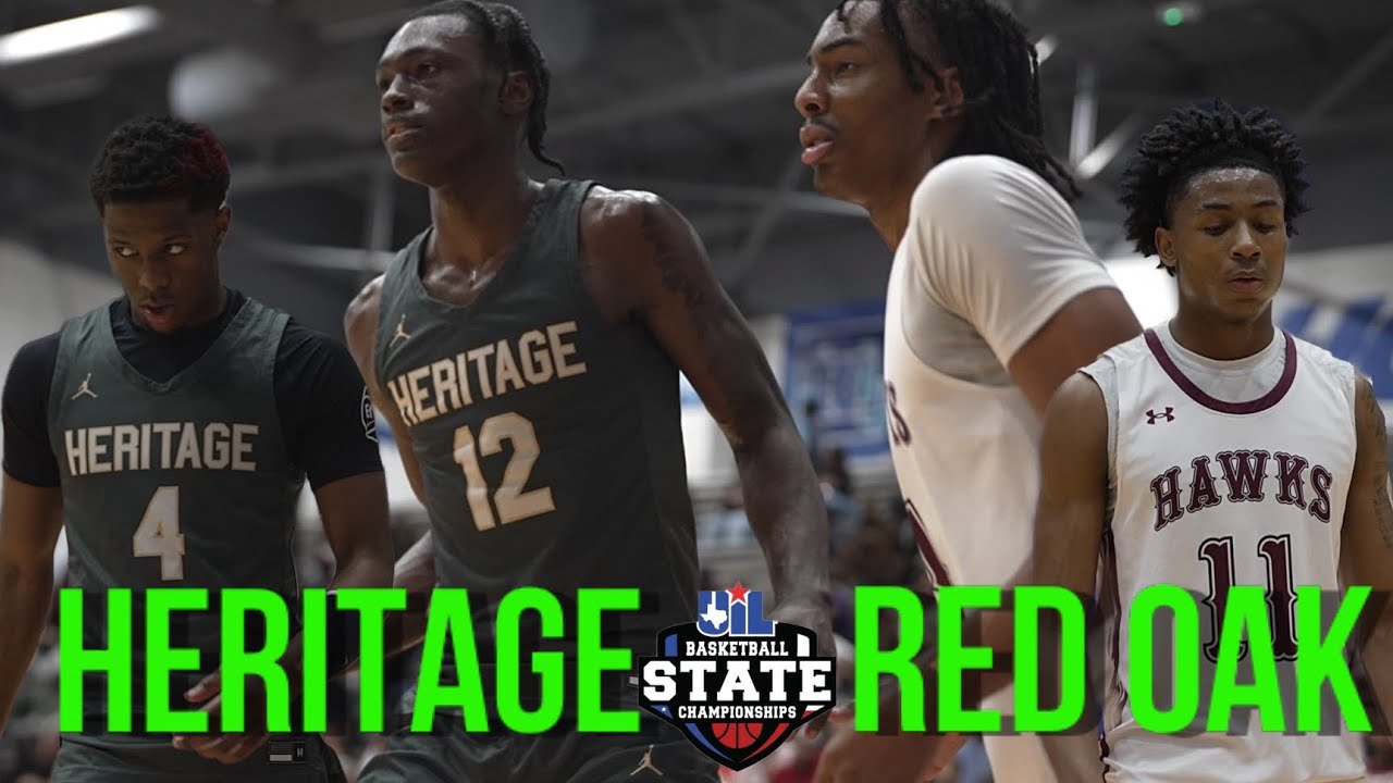 5 Star Duke Commit Bryson Howard leads Frisco Heritage vs Red Oak | Texas High School Basketball 