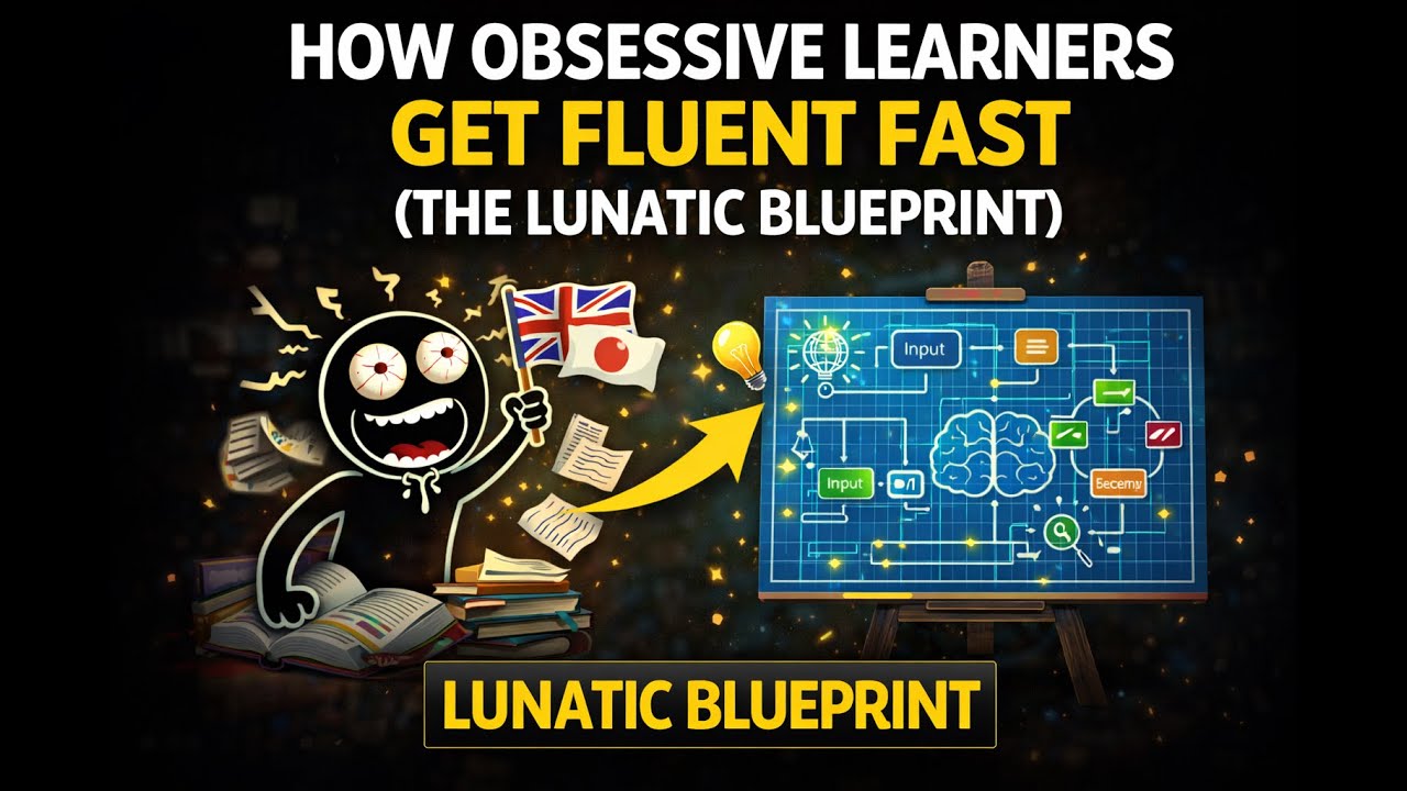 How Obsessive Learners Get Fluent Fast (The Lunatic Blueprint)