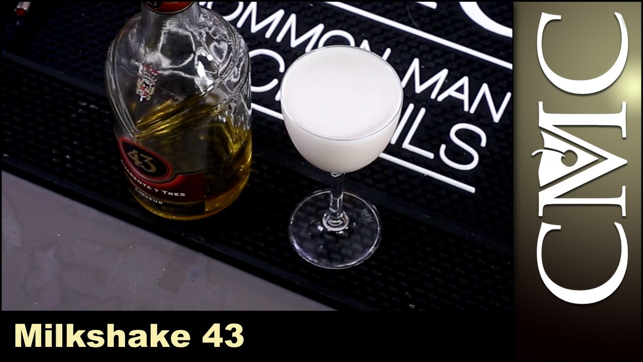 Молочный коктейль 43 с ликером 43