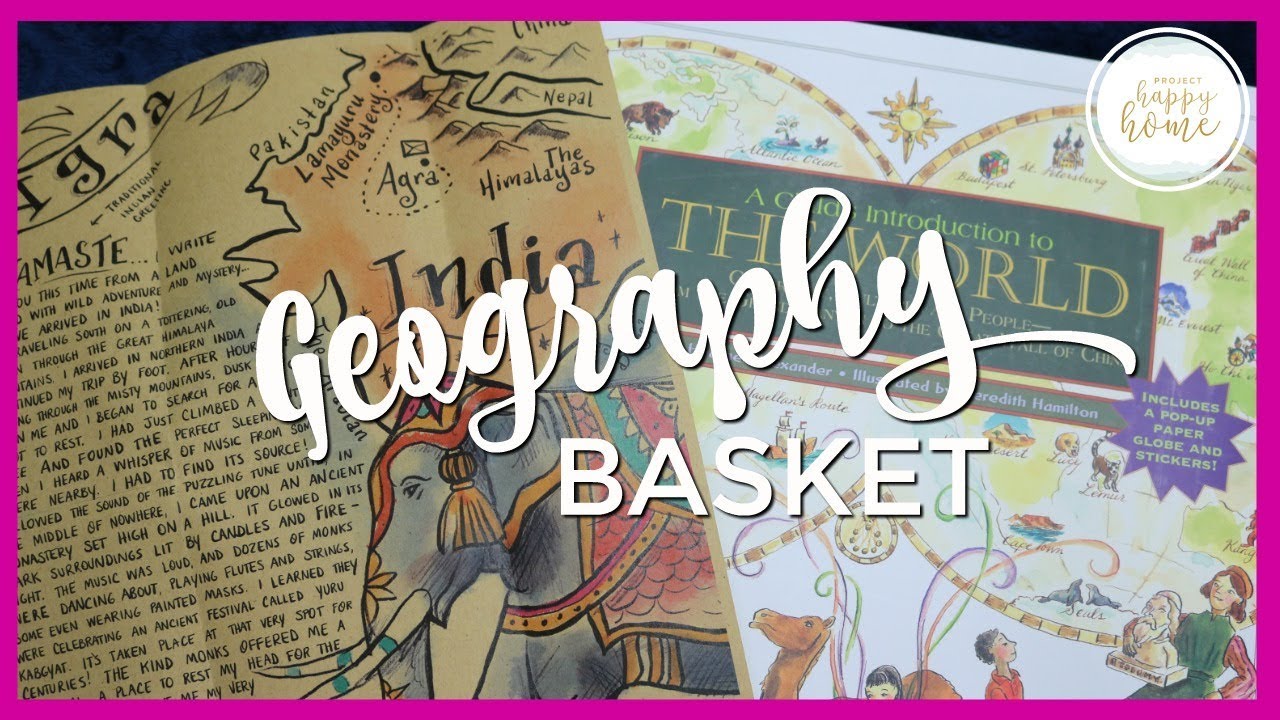 FAMILY GEOGRAPHY BASKET || Geography Curriculum Plans for 2018-2019