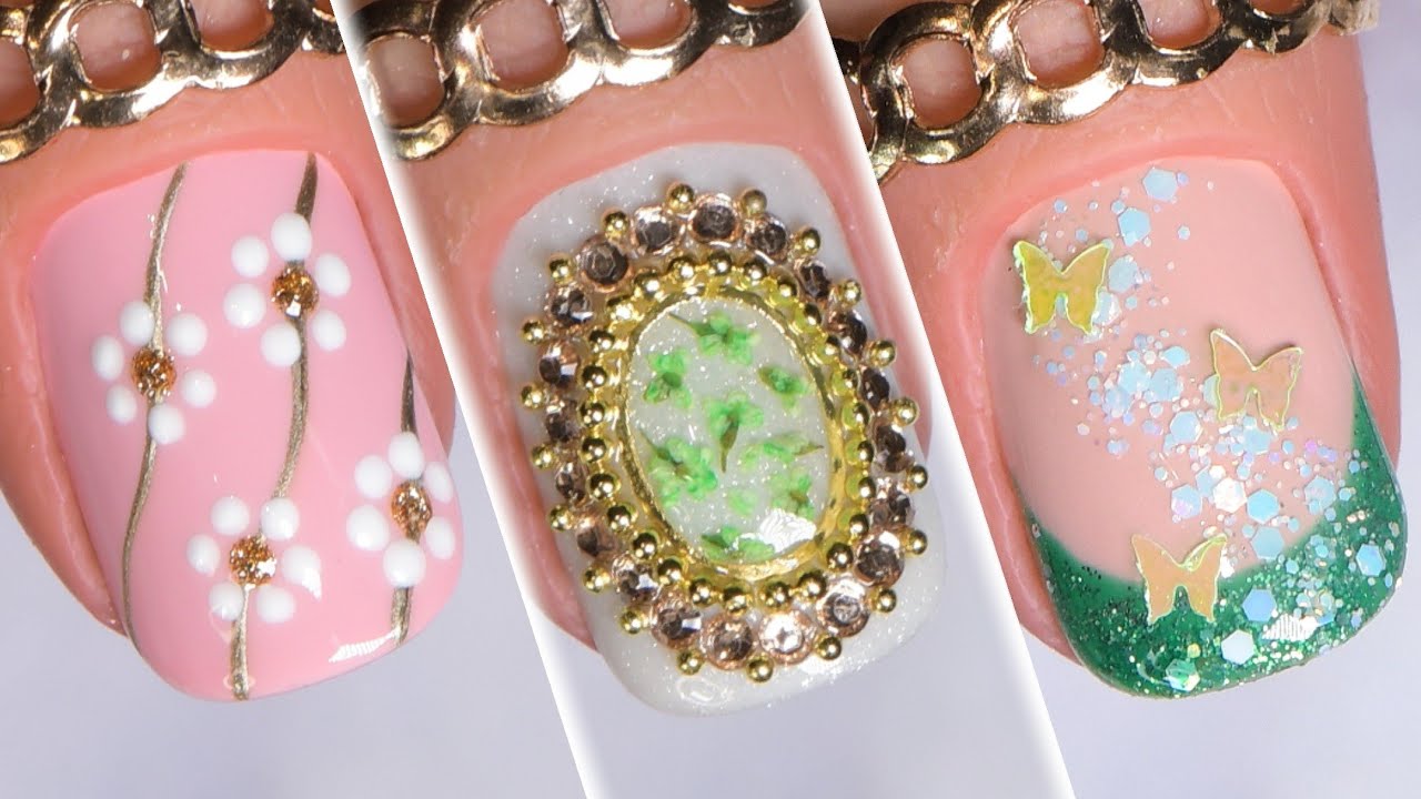 New Easy Spring Nail Art Ideas For Short Nails | 2025 Nail Tutorial Compilation 🌸💅