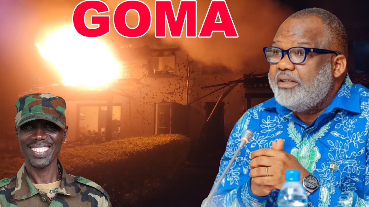 AMAKURU YIHUTIRWA GOMA🚨C.NANGAA MUBURAKARI ASOBANUYE OPERASIYO Y'IGITERO CYA DRONE KINSHASA YAGABYE!