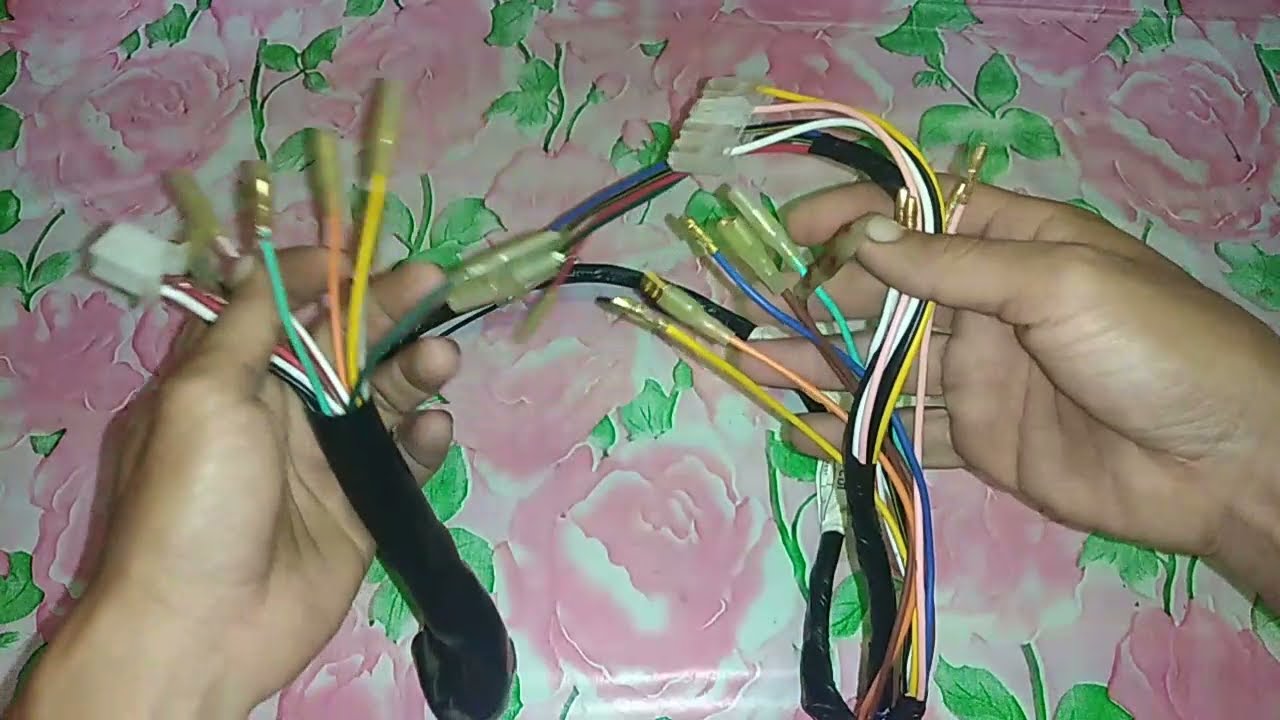 Kawasaki hd3 125cc wiring Color coding