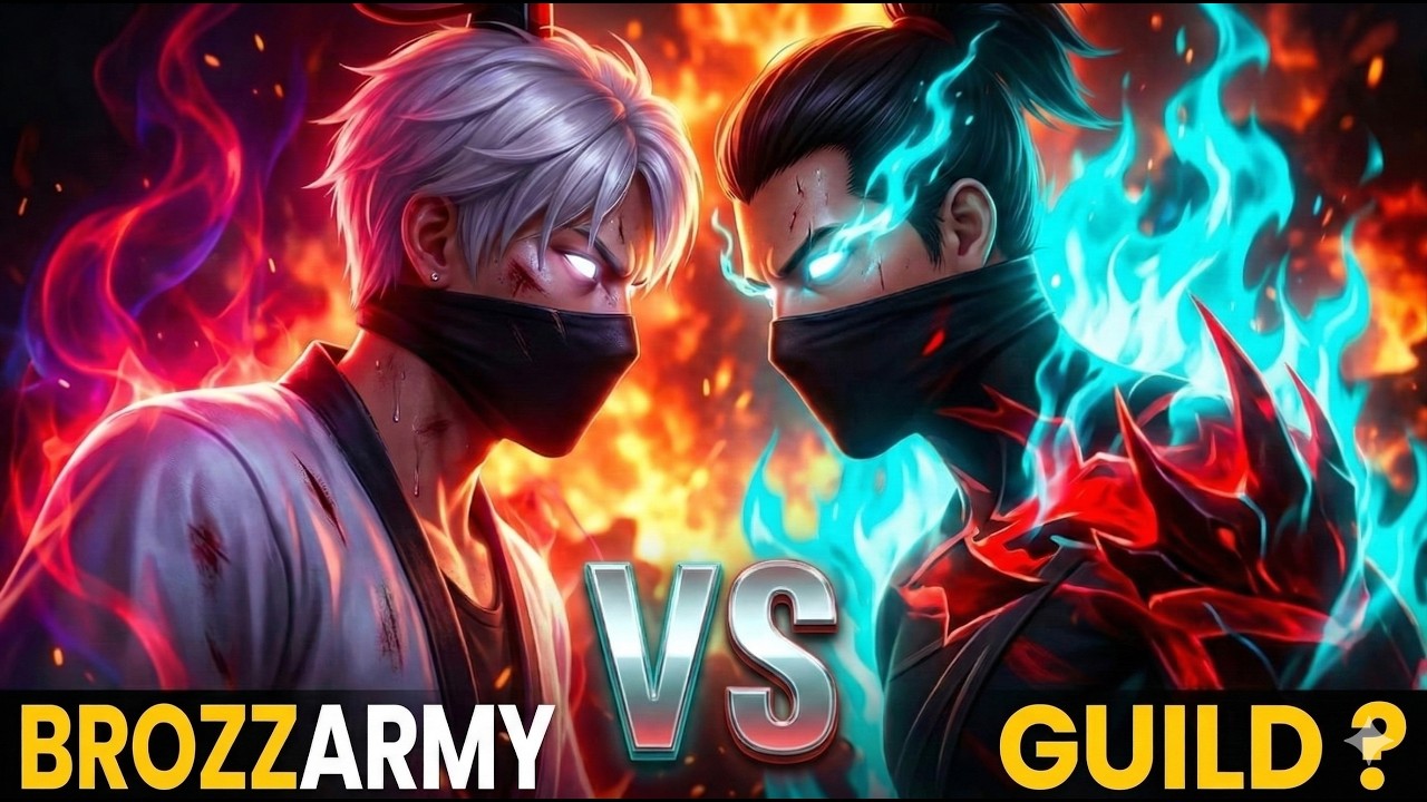 GUILD VS GUILD || CLASH SQUAD 40 PER MATCH || MAD REACTIONS || BROZZ LIVE #freefirelive