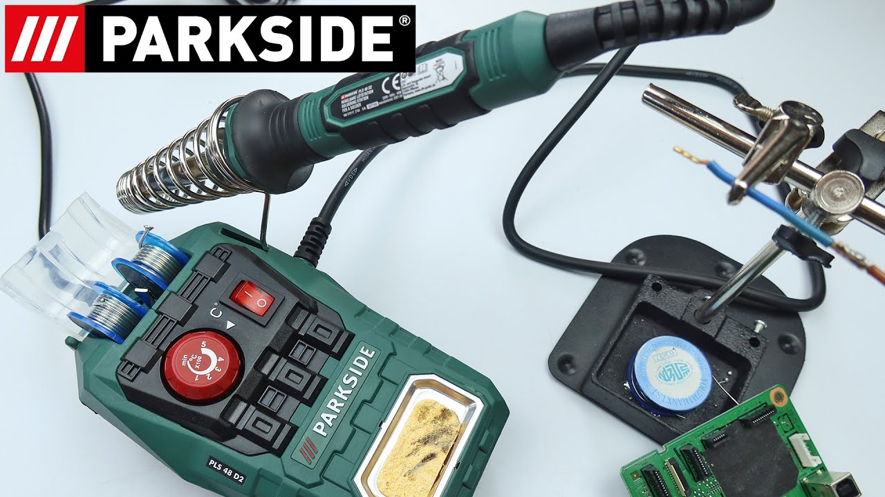 Parkside Soldering Station PLS 48 D2 Review and Testing from LIDL