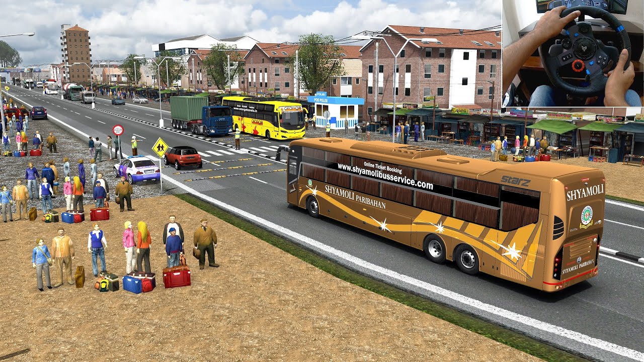Bus Simulator Indonesia map mod | luxury Bus |not [Android Gameplay]