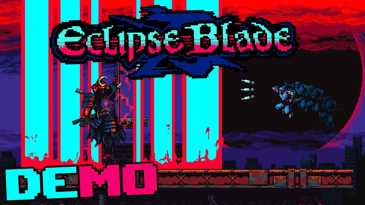 Eclipse Blade | Retro Ninja Action-platformer | Full Demo Gameplay