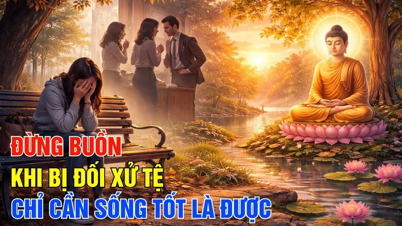 Phật Dạy - Đừng Buồn Khi Bị Đối Xử Tệ Chỉ Cần Sống Tốt, Đời Tự Khắc An Nhiên| Một Ngày An Lành