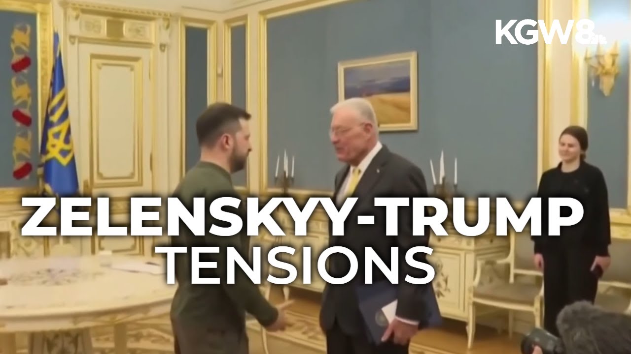Press conference canceled after tensions between Zelenskyy and U.S. officials