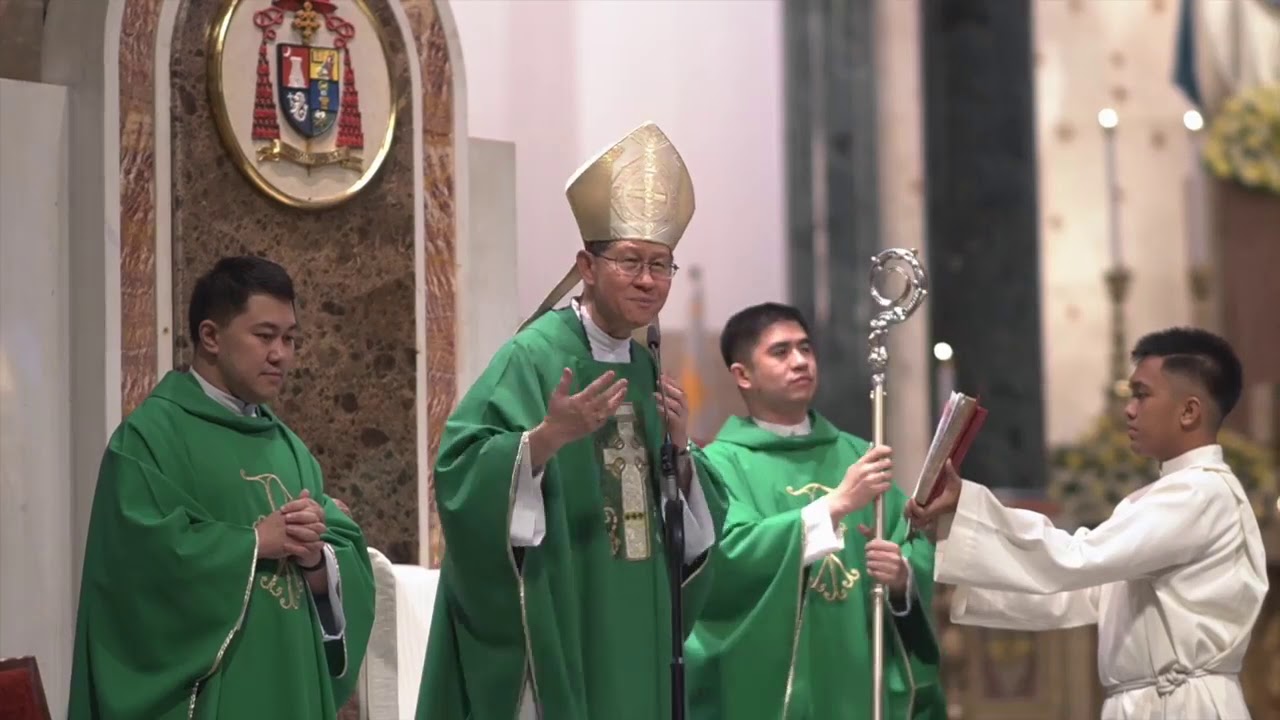 Cardinal Tagle celebrates last Mass as Manila archbishop