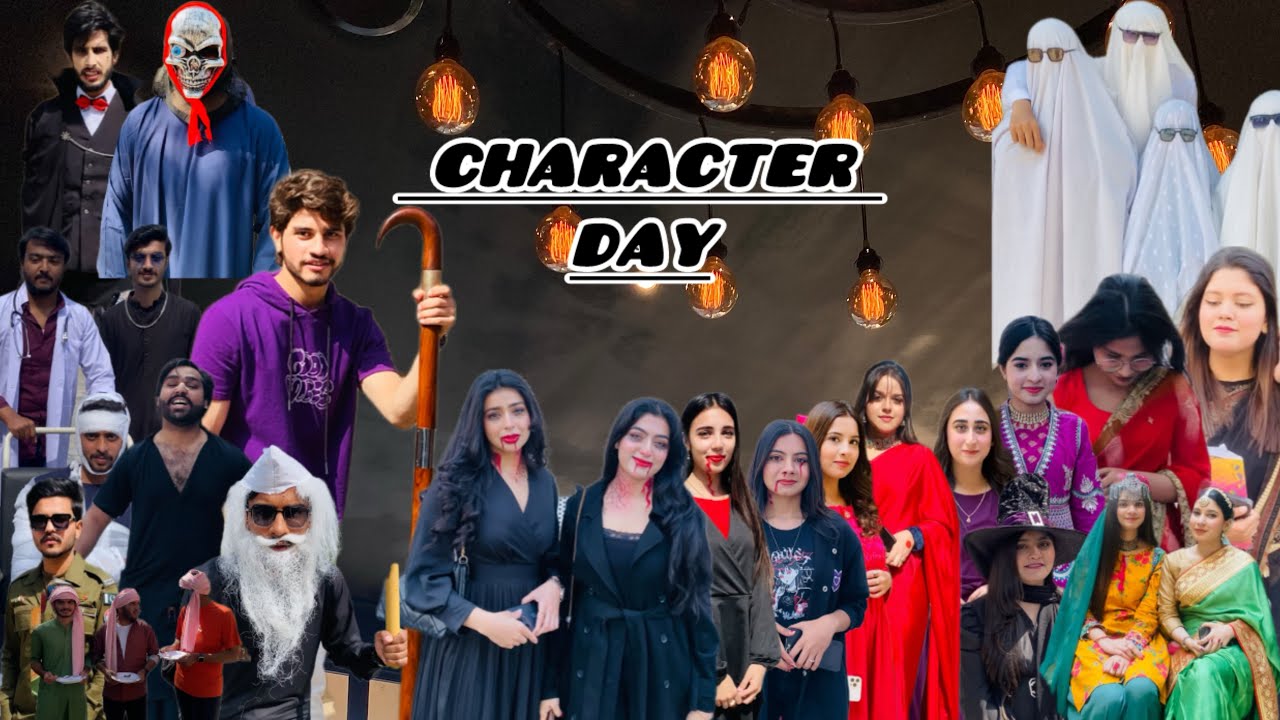 Character day at my university | The University Of Faisalabad | TUF |Asvibes