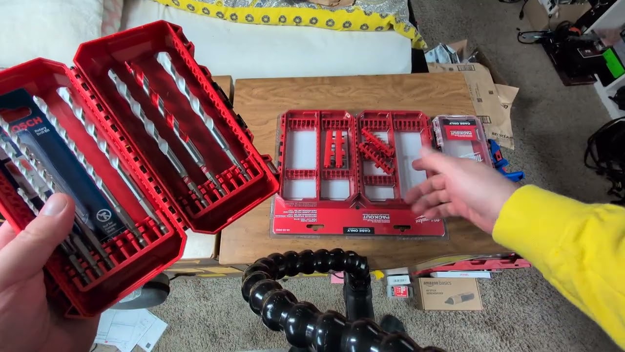 Долгосрочный держатель бит #ToolPickups Wiha CentroFix ESD для снятия заусенцев и хранения сверл ...