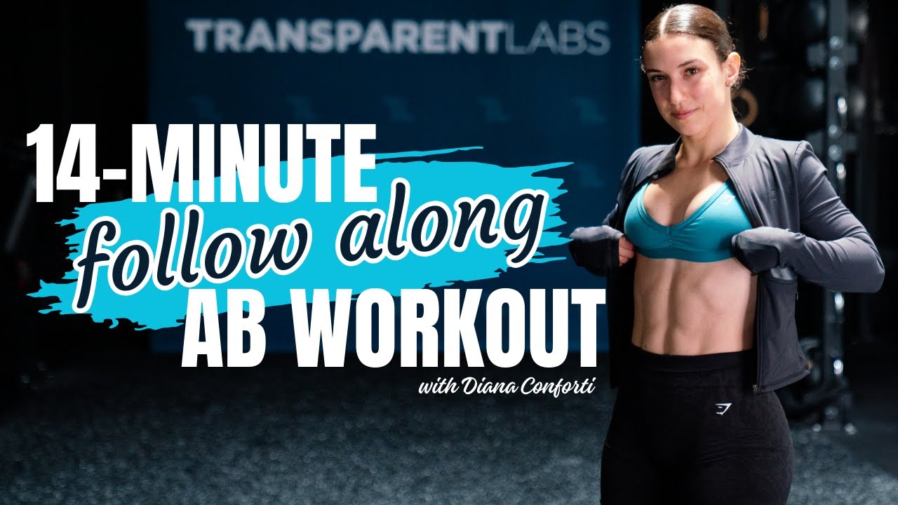 14-MINUTE FOLLOW ALONG AB WORKOUT | full sweat sesh