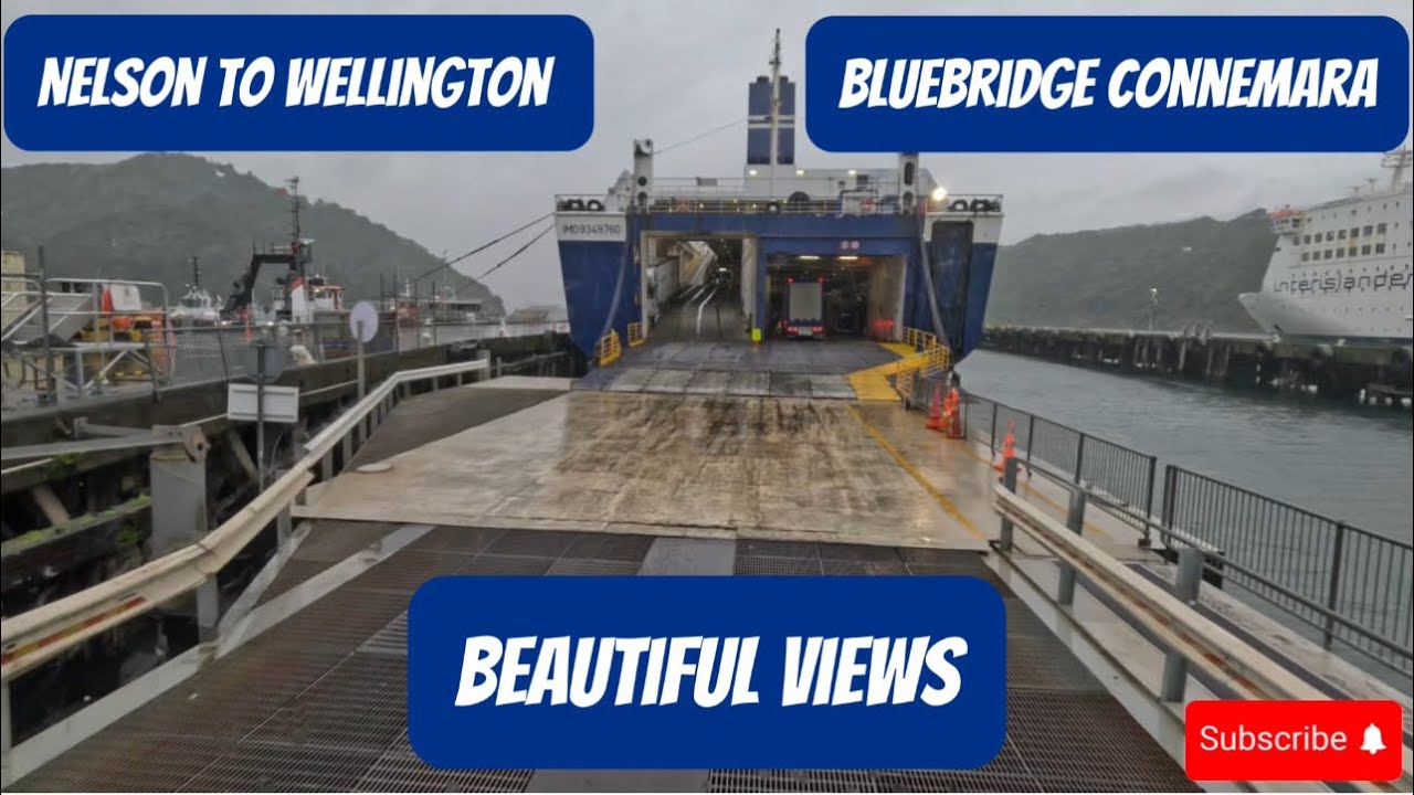 Nelson to Wellington Truck Trip + Bluebridge Ferry Connemara Ride 🚚⛴️