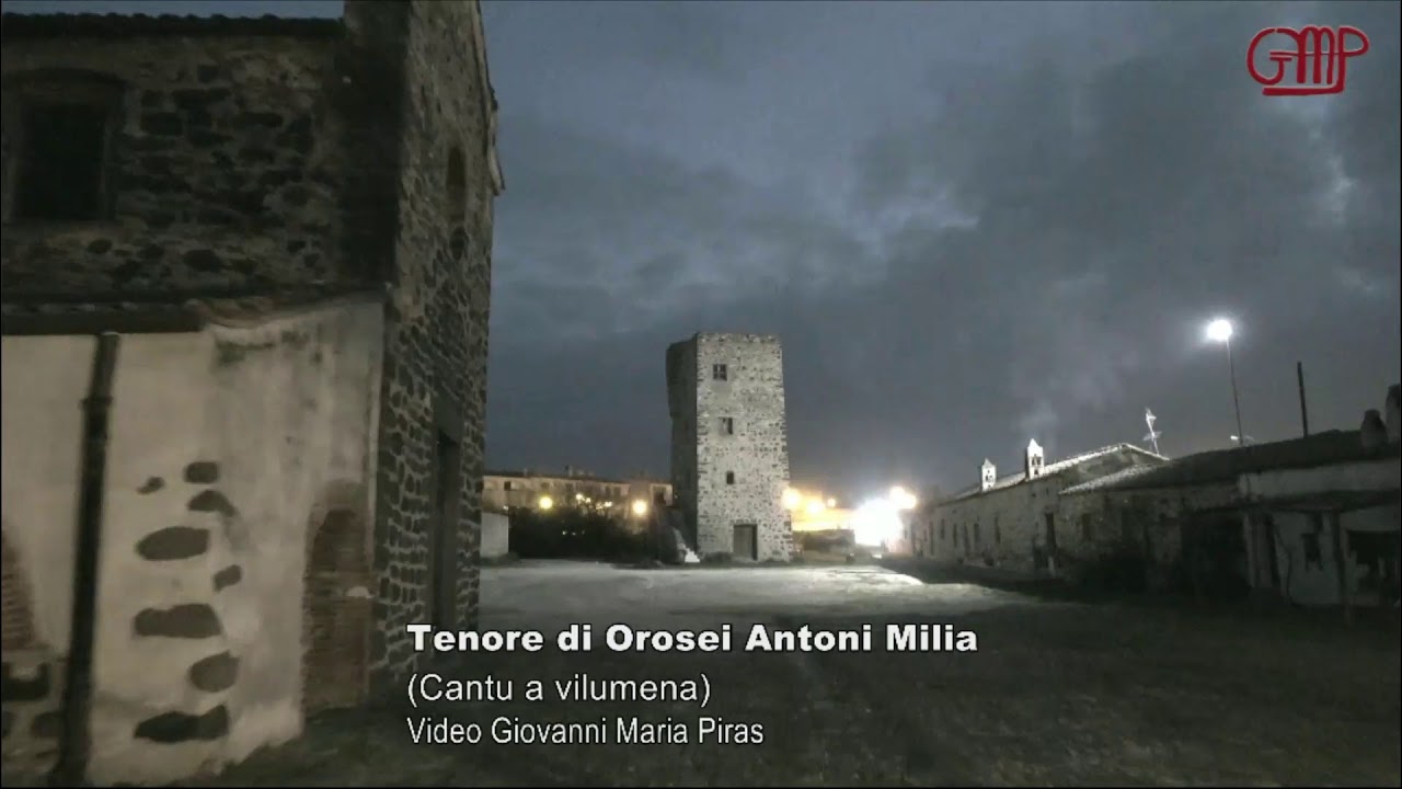 Tenore Antoni Milia -Orosei-