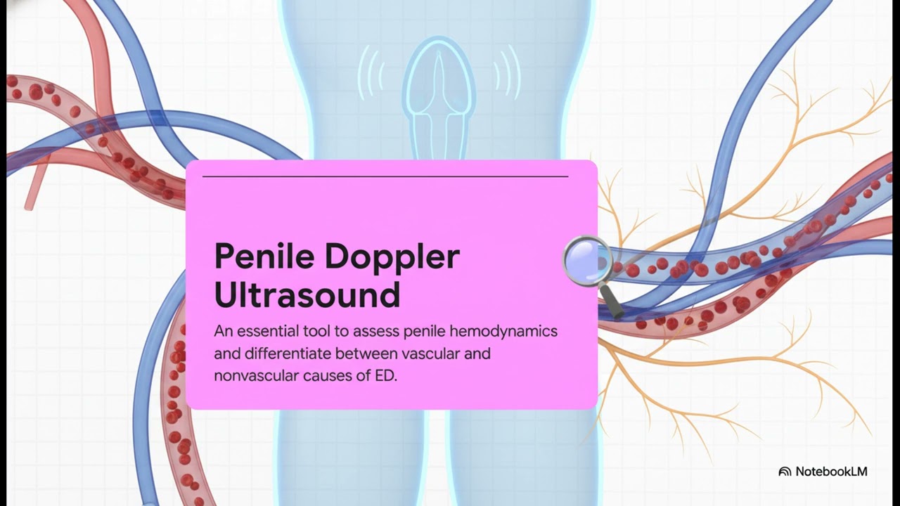 Penile Doppler Ultrasound for Erectile Dysfunction