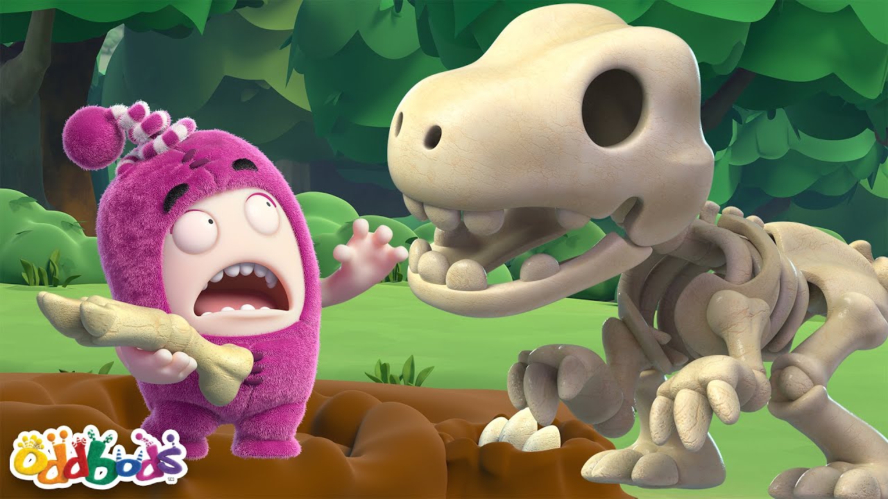 My Dino Pet | Oddbods Full Episode | Funny Cartoons for Kids