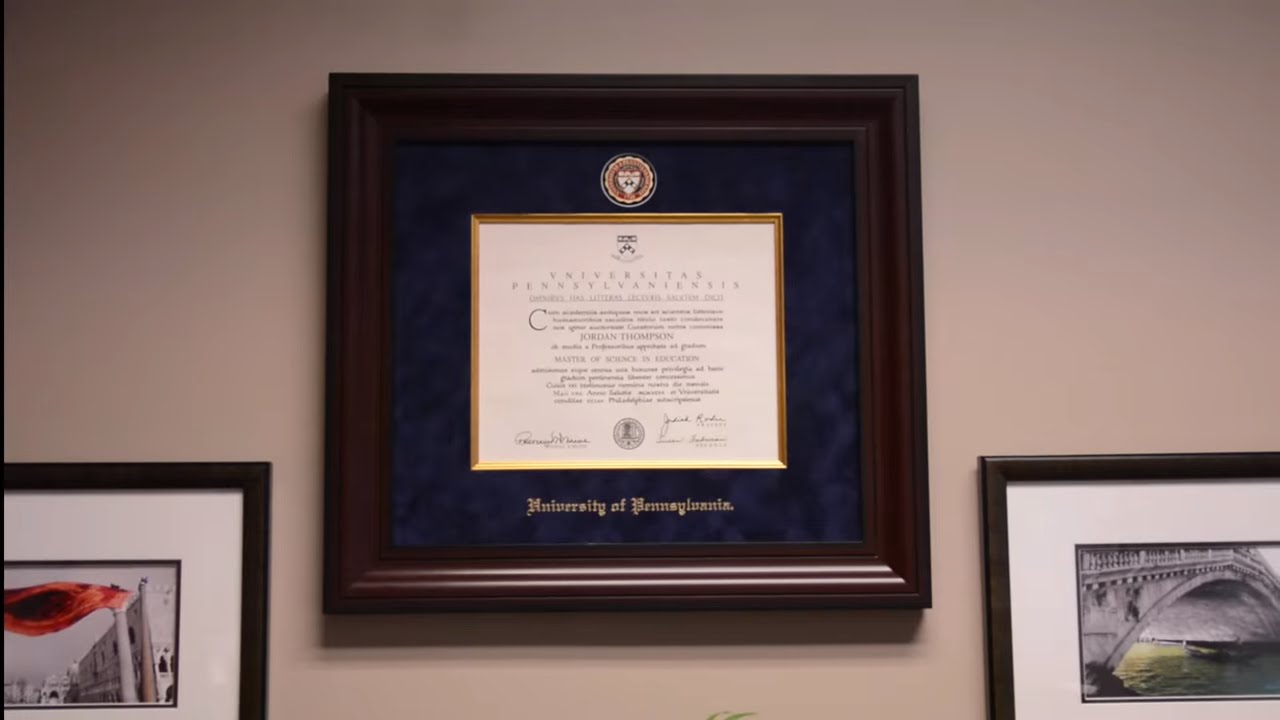 Presidential Diploma Frame | Church Hill Classics