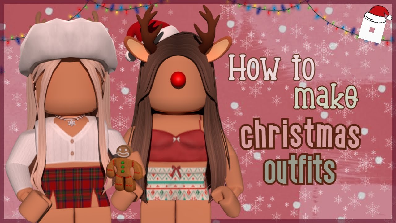 how to make christmas outfits on roblox || DETAILED || simple tutorial