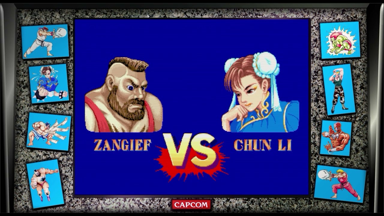 ストリートファイターII'（ザンギエフ）