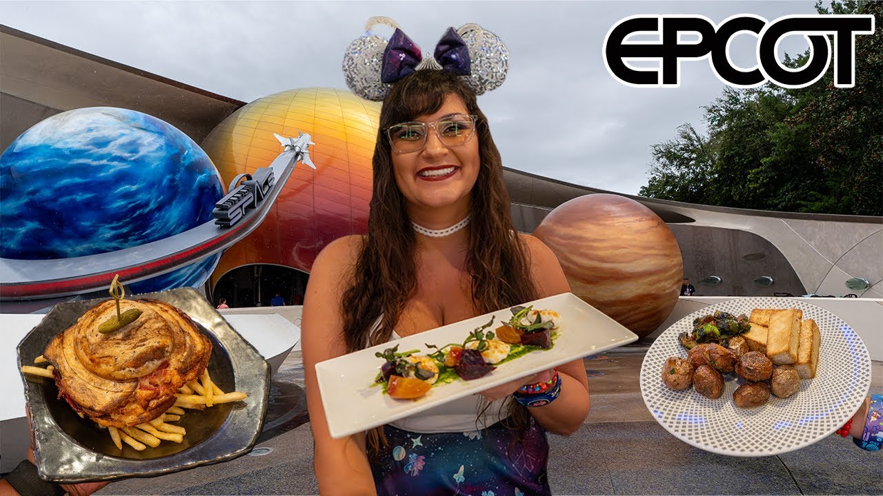 Секретное меню Space 220 Lounge 🪐 Обзор еды в Disney World EPCOT