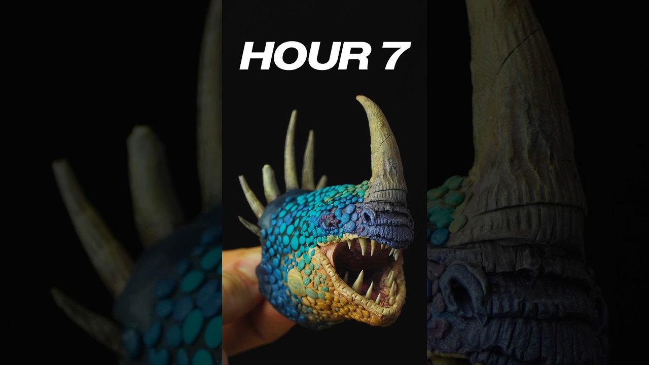 Sculpting STORMFLY - How To Train Your Dragon 2025 #howtotrainyourdragon #httyd #polymerclay #art