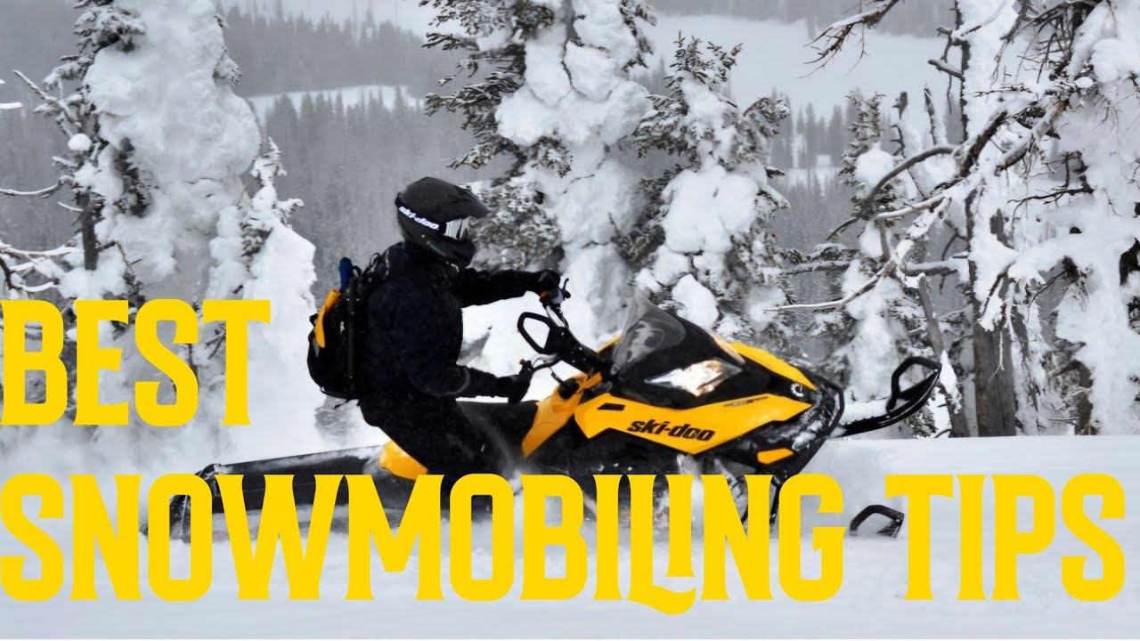 SNOWMOBILE TRAIL RIDING TIPS