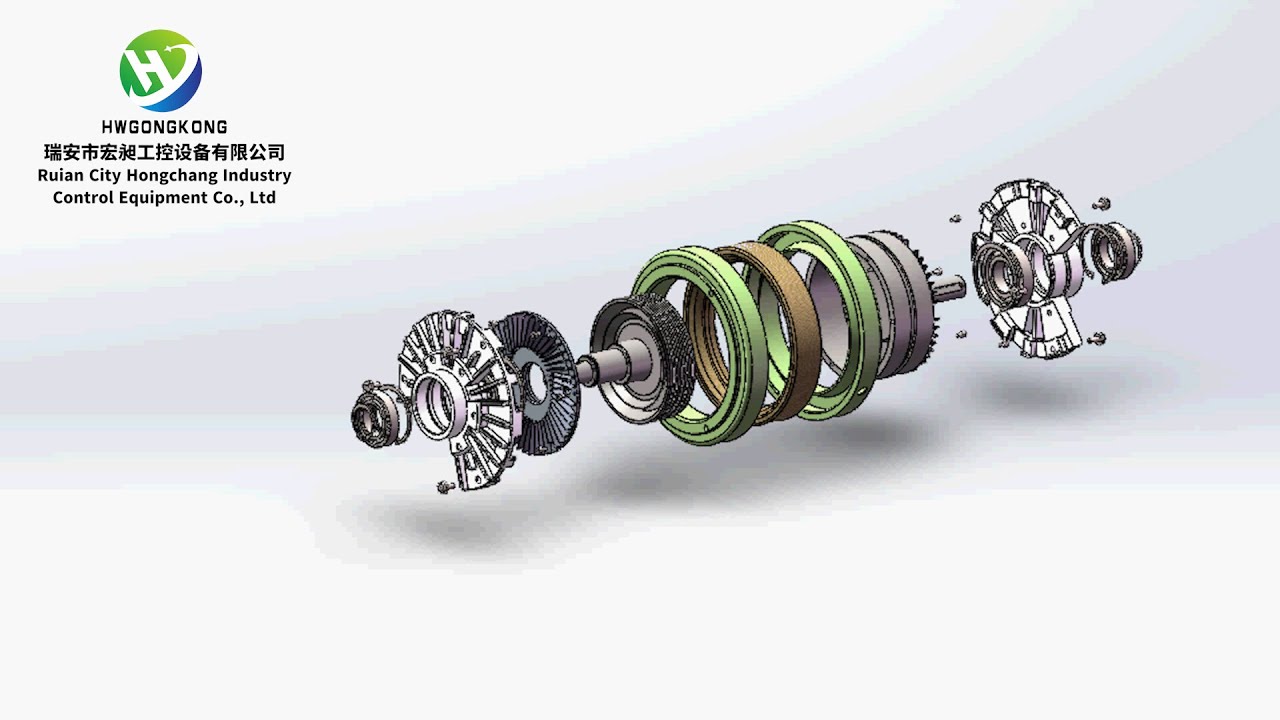 The advantages of HW Series air-blast cooling type magnetic powder brakes and clutches