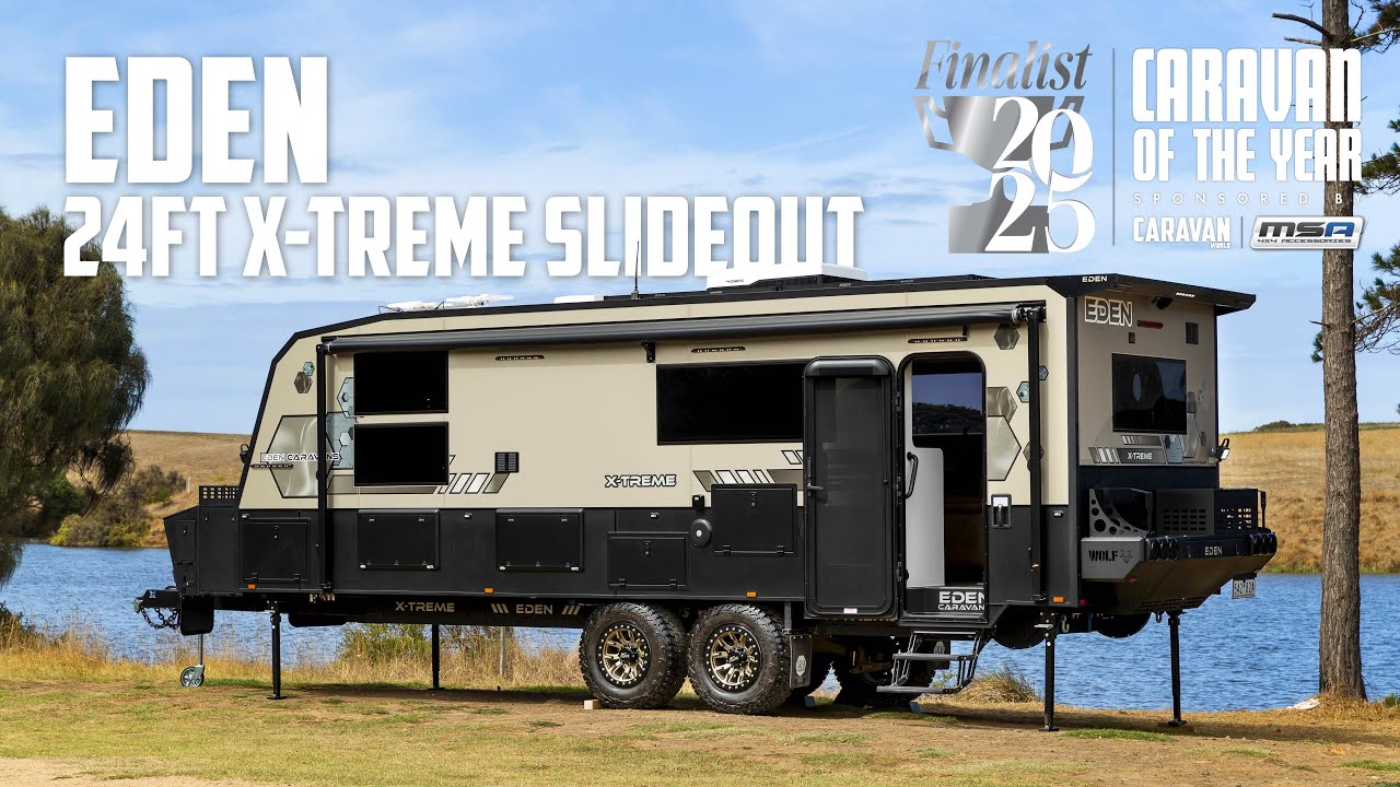 Eden 24ft X-Treme Slideout | Caravan of the Year 2025