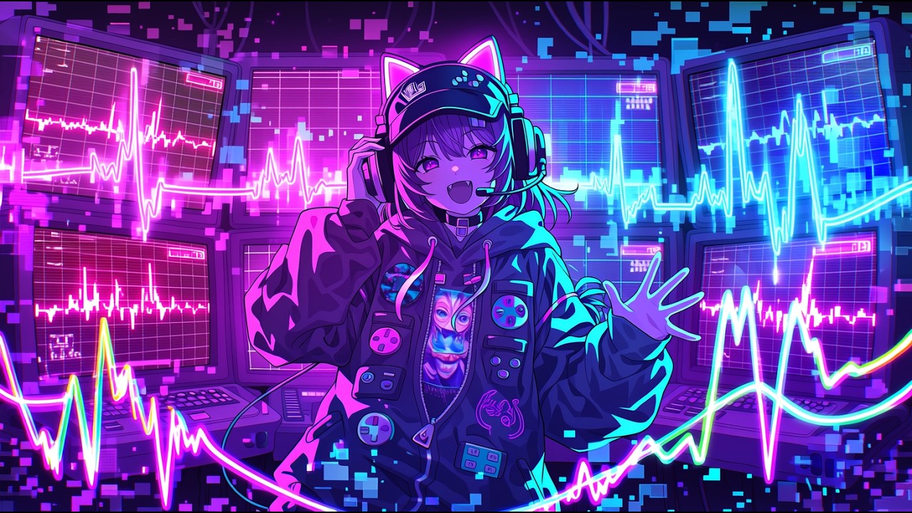 🕹️🎤💜 【8B1T_KYUN__RAPMODE】｜Kawaii Future Bass × Chiptune × J-Rap