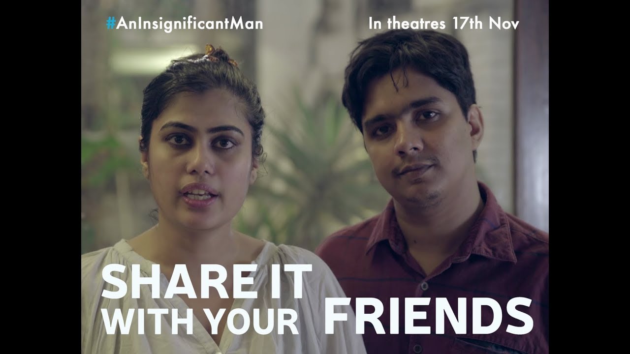Advance Bookings Open | An Insignificant Man | Khushboo Ranka & Vinay Shukla