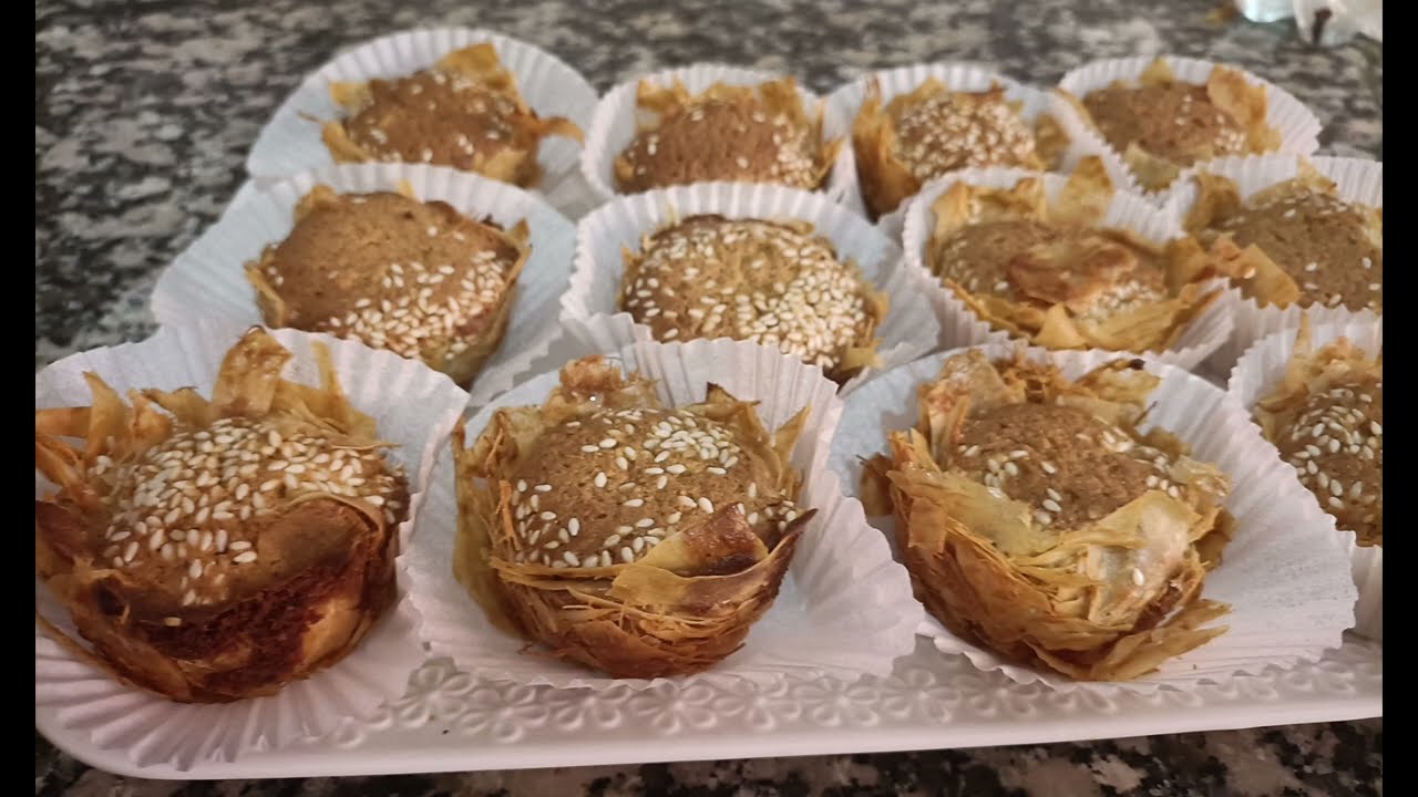 كنافة بورق بقايا البسطيلة كتجي مقرمشة وللذيدة