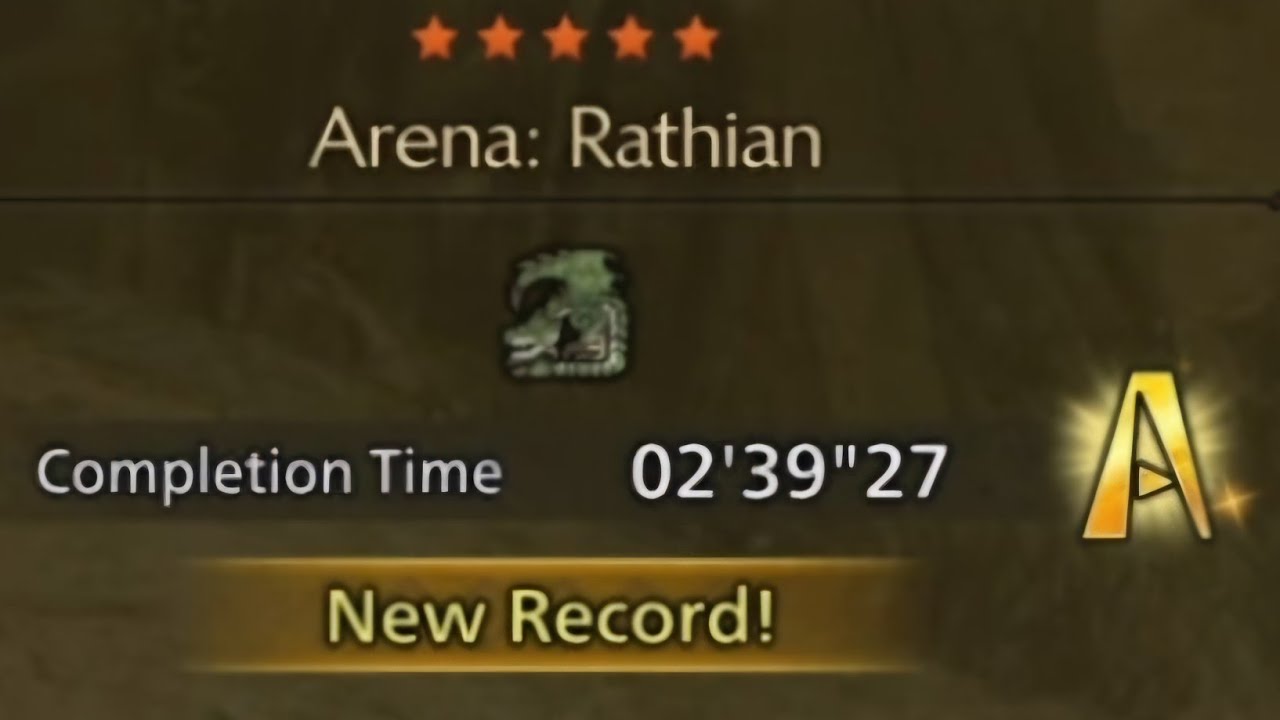 Rathian Arena Switch Axe Solo 2'39 | Monster Hunter Wilds